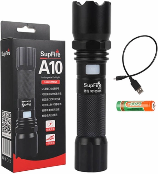 Kompaktowa latarka LED Superfire A10