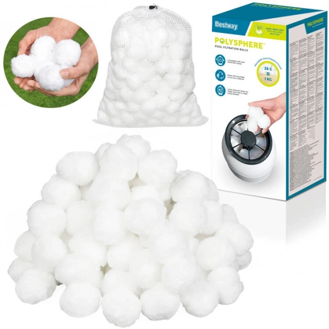 Bestway Flowclear kulki filtracyjne do pompy basenowej