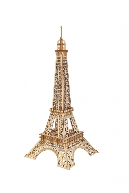 Woodcraft Drewniane 3D puzzle Wieża Eiffla średnia