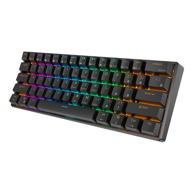 Mechaniczna klawiatura Royal Kludge RK61 RGB z czerwonymi przełącznikami