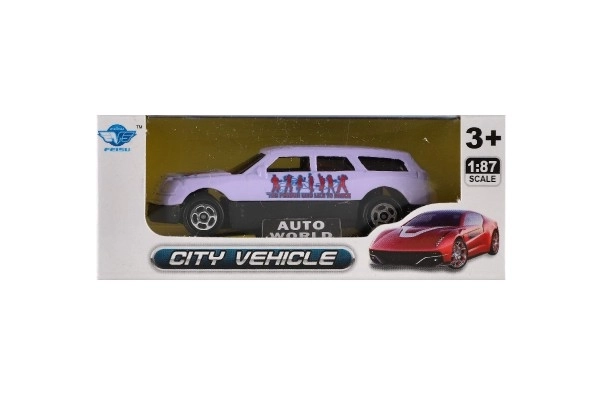 Auto metalowe 7cm w pudełku