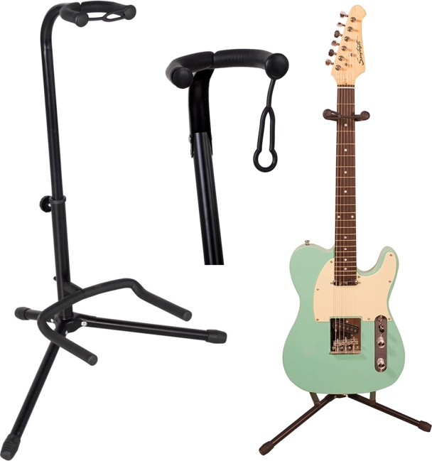 Regulowana wysokość do różnych gitar