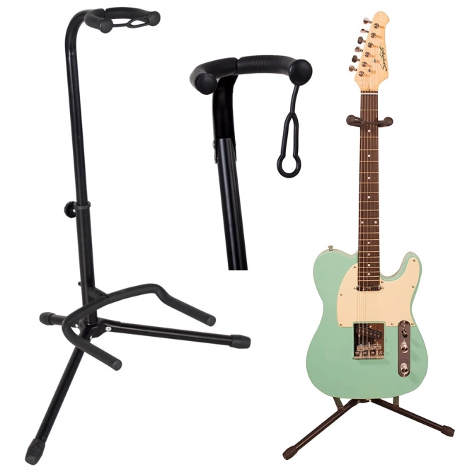 Regulowany stojak na gitarę