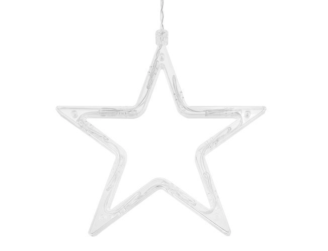 Kolorowa kurtyna LED z gwiazdkami i księżycami - 5 m, 138 LED