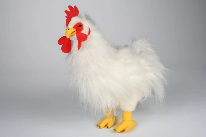 Pluszowy kogut biały 42 cm