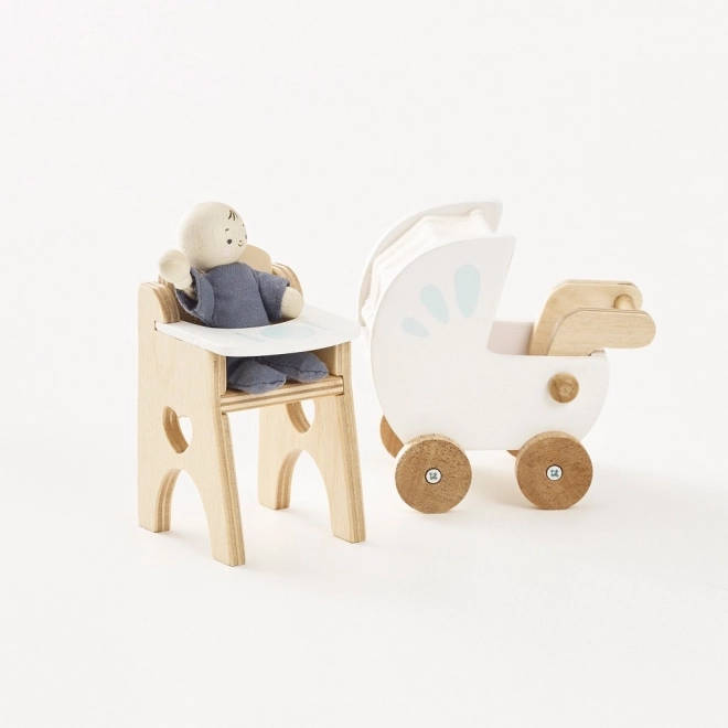 Set Le Toy Van niemowlę z akcesoriami