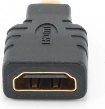 Adapter HDMI (żeńskie) na Micro‑HDMI (męskie) z pozłacanymi stykami