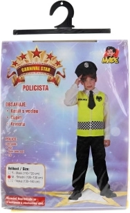 Dziecięcy kostium karnawałowy policjanta 120–130 cm
