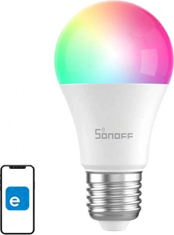 Inteligentna żarówka LED WiFi Sonoff RGB