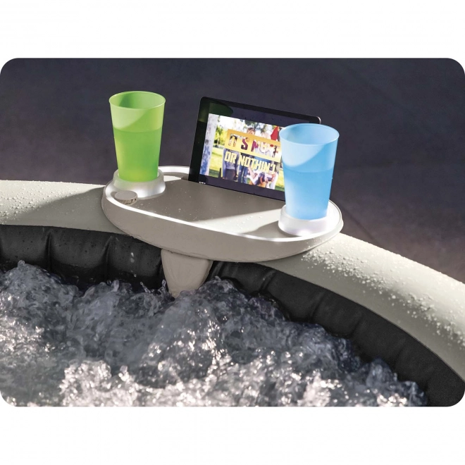 Uchwyt na napoje z oświetleniem LED i miejscem na tablet, telefon SPA INTEX 28520