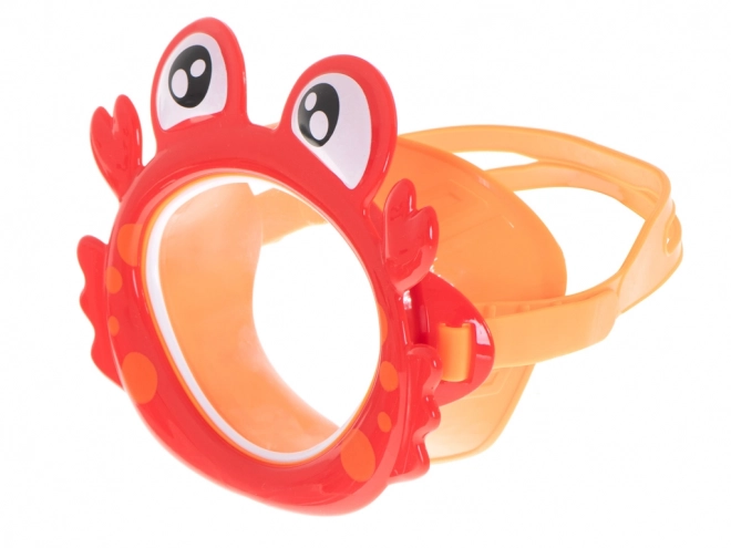 Dziecięce krabie okulary do nurkowania z maską