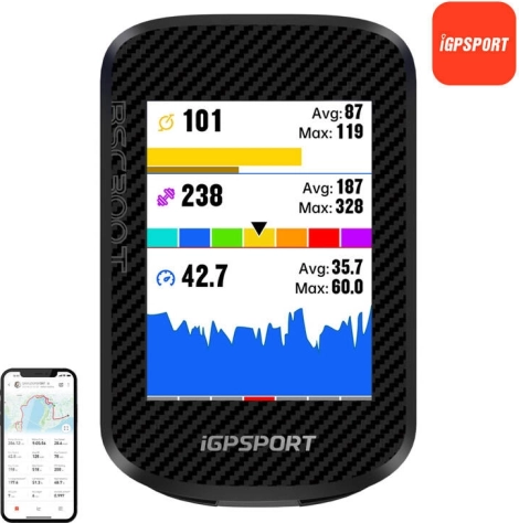Rowerowy licznik GPS iGPSPORT BSC300T z kolorowym ekranem dotykowym