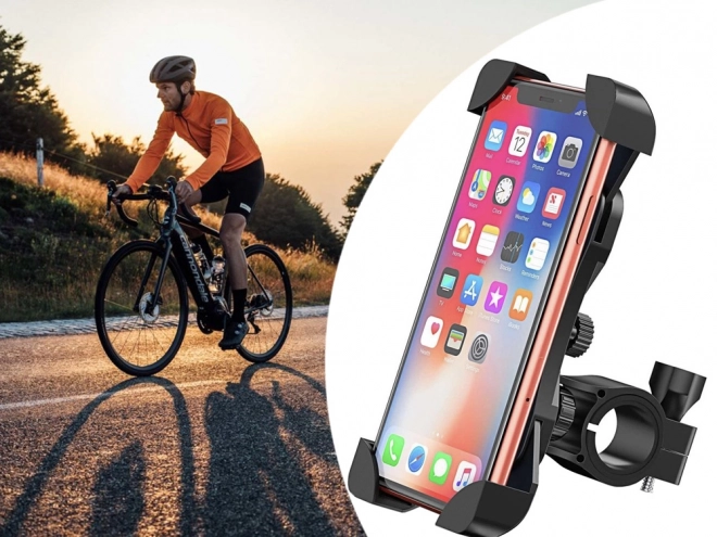 Uchwyt rowerowy na telefon obrotowy o 360°
