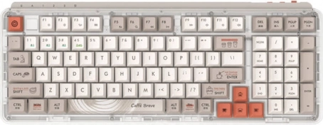 Mechaniczna klawiatura MIIIW Z980 Promax Bezprzewodowa 2.4G Kawowa