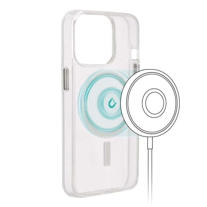 Przezroczyste etui na iPhone 14 Pro MagCase