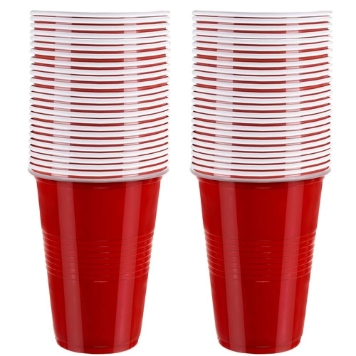 Gra Beer Pong - 50 kubków Ruhhy 21232