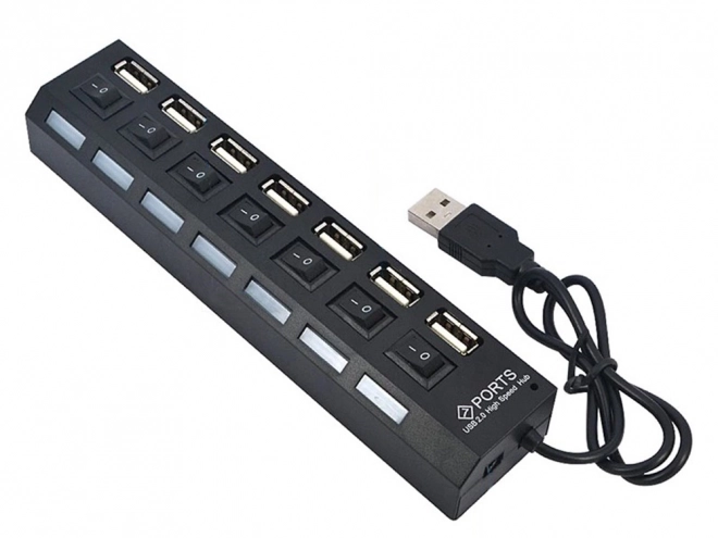 Rozdzielacz portów USB 7x 2.0