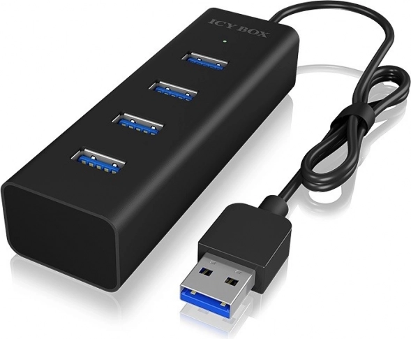 Icy Box czteroportowy hub USB 3.0