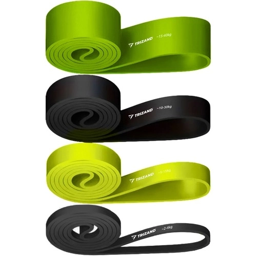 Zestaw gum do ćwiczeń - 4 szt. Trizand 24305