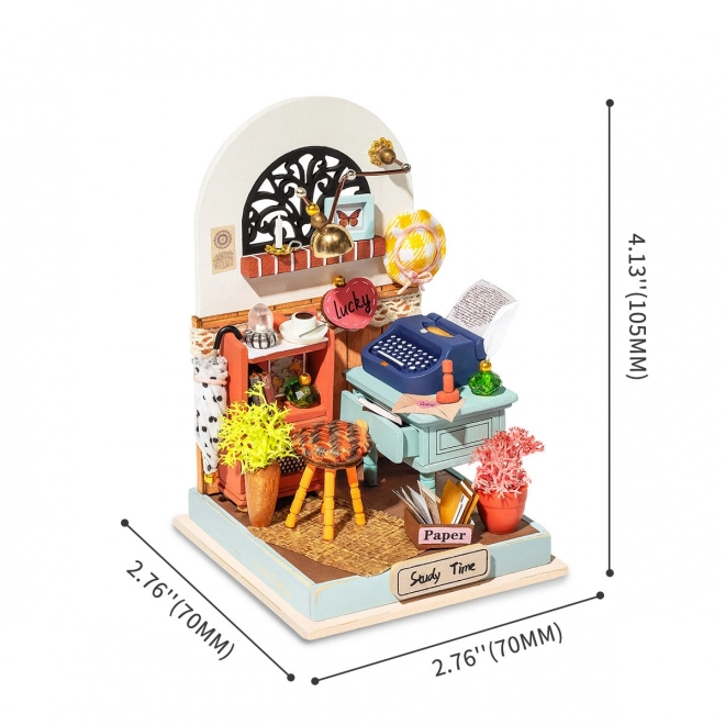 RoboTime miniatura domku Pracownia