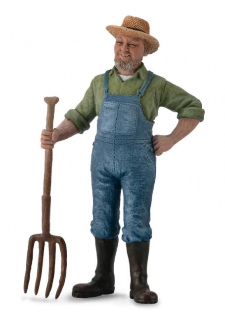 Plastowa figurka rolnika Collecta