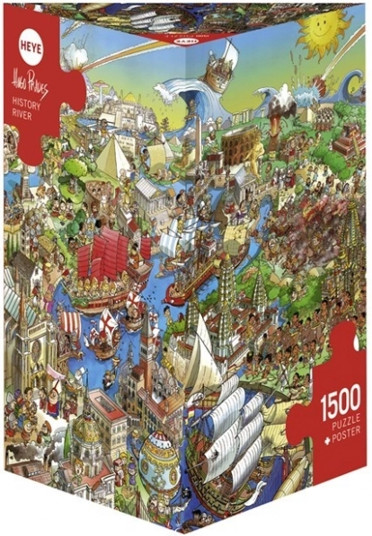 Puzzle 1500 elementów - Rzeka historii