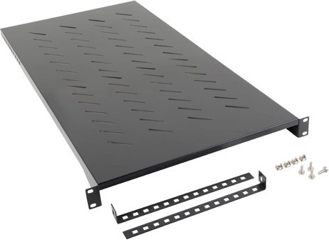 Półkowa listwa 1U do szaf stojących 19" LANBERG, głębokość 1200 mm, 90 cm