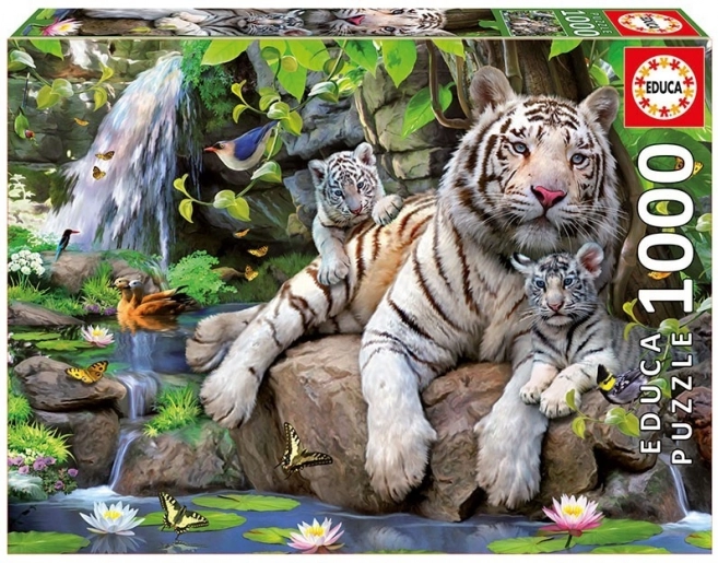 Puzzle Białe Tygrysy 1000 szt.
