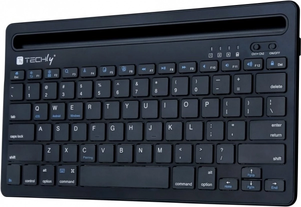 Klawiatura Bluetooth z uchwytem na tablet i telefon