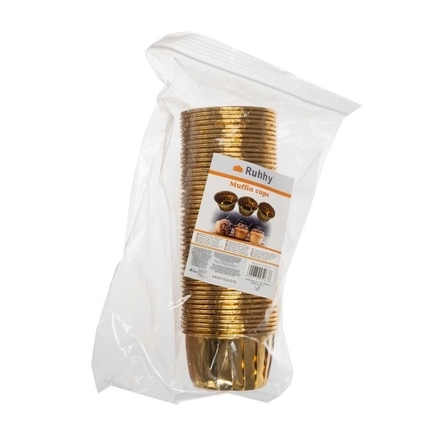 Papilotki na muffiny - zestaw 50 szt. Ruhhy 24376