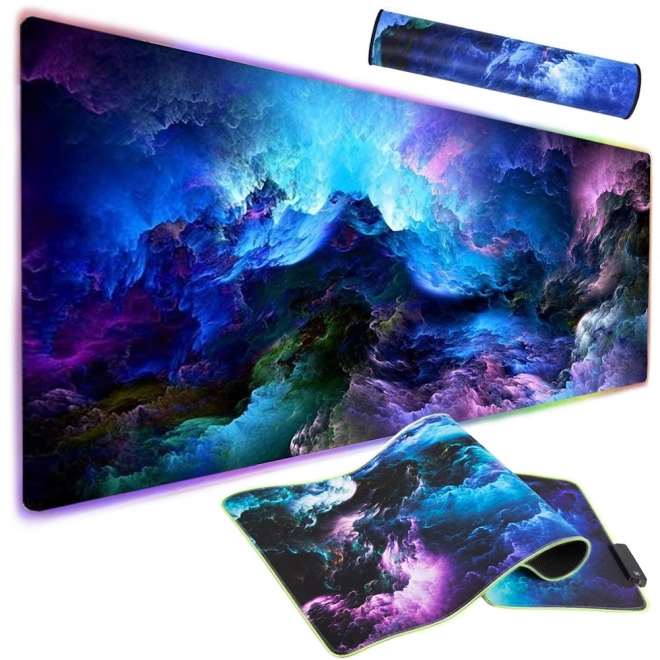 Podkładka pod mysz RGB LED XXL