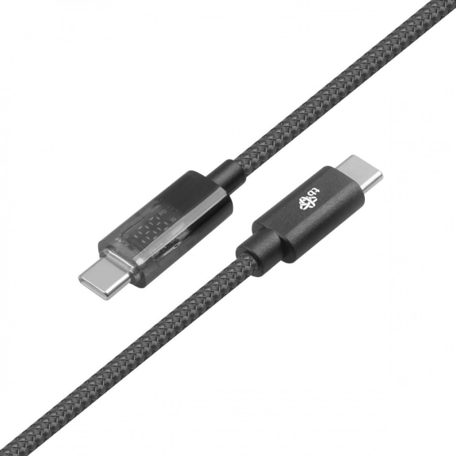 Kabel USB-C do USB-C z wskaźnikiem LED mocy ładowania (1 m, 100 W)