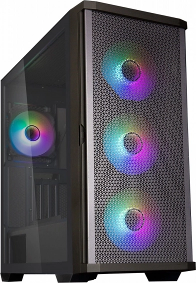 Obudowa PC ATX mid‑tower ZALMAN Z10 Duo z 4× wentylatorami ARGB Infinity