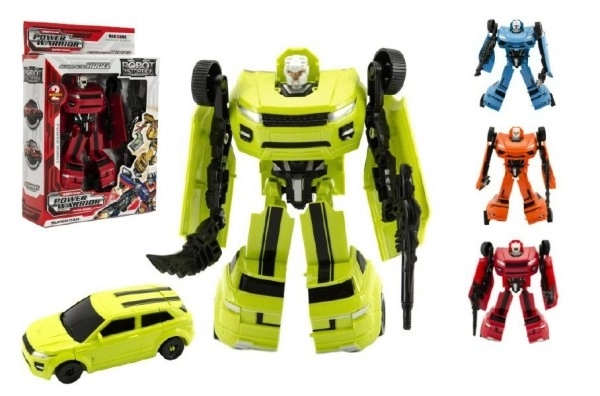 Zabawka Transformer Auto/Robot Plastik 18cm