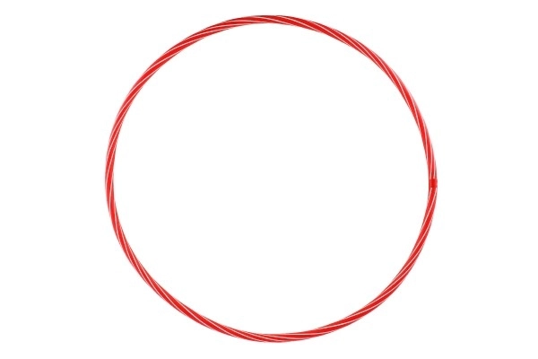 Hula hop plastikowy obręcz średnica 70cm