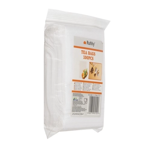 Torebki do herbaty - zestaw 100 sztuk. Ruhhy 23841