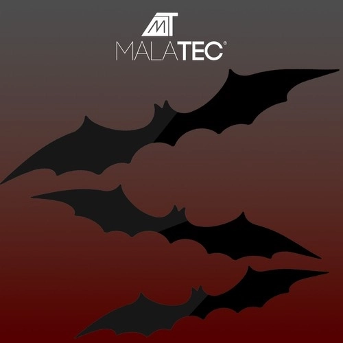 Zestaw dekoracji nietoperzy Malatec - 3 sztuki