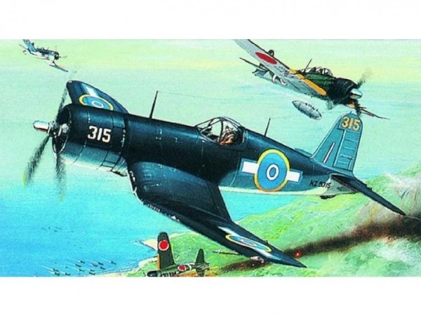 Plastikowy model samolotu F4U-1 Corsair do złożenia