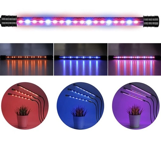 Lampa 20 LED 3 sztuki do wzrostu roślin Gardlov 19242