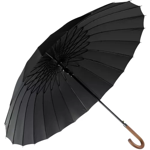Parasol 24 szprych - czarny