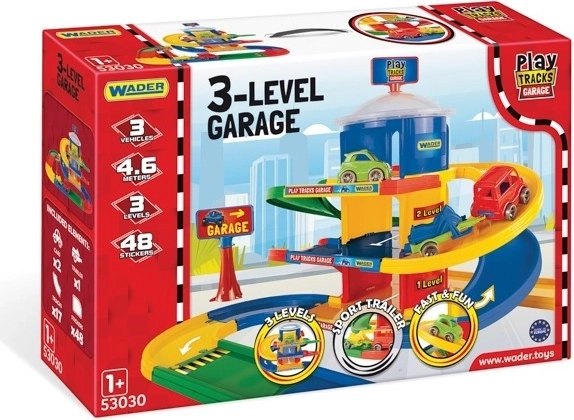 3-poziomowy garaż Play Tracks