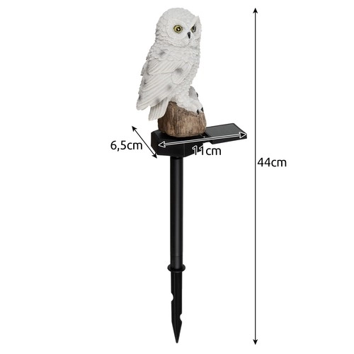 Solarny ogrodowy lampa - sowa Gardlov 23847