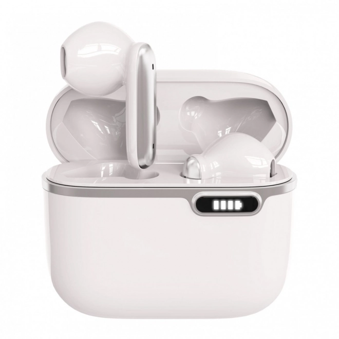 Słuchawki Bluetooth z HQ mikrofonem TWS białe