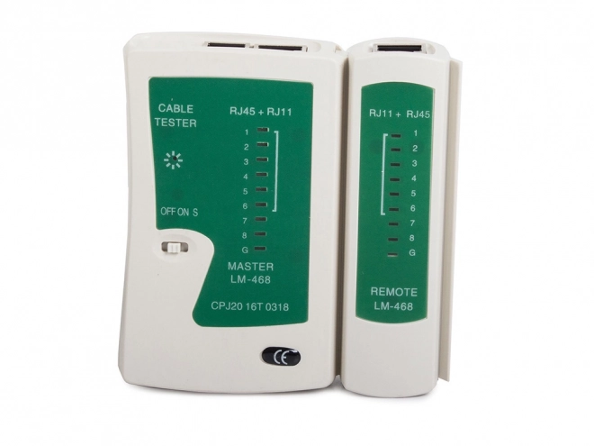 Tester do kabli sieciowych RJ45 i RJ11