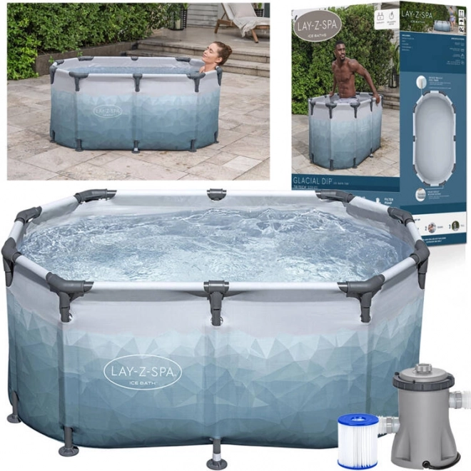 Bestway Kąpiel Lodowa z Filtracją 150x90 cm