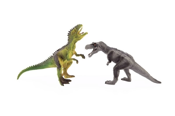 Dinozaury plastikowe 15-18cm 5 sztuk w woreczku