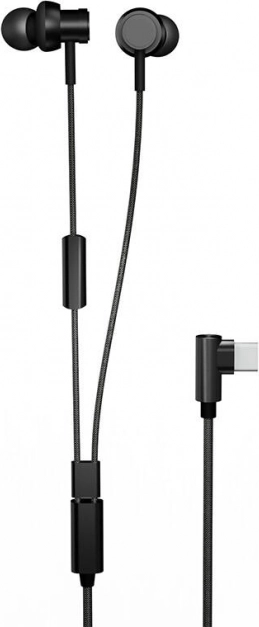 Przewodowe słuchawki douszne HiFuture Hi5 z USB‑C (czarne)