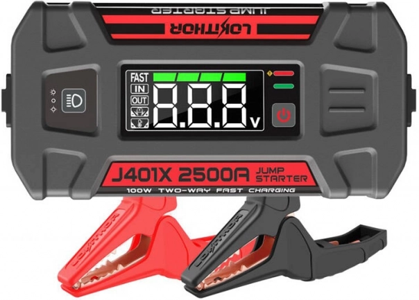 Powerbank i rozruch LOKITHOR J401X 12 V, 2500 A, 74 Wh
