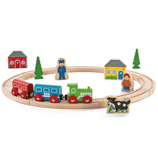 Bigjigs Rail Moja pierwsza kolejka 19 części
