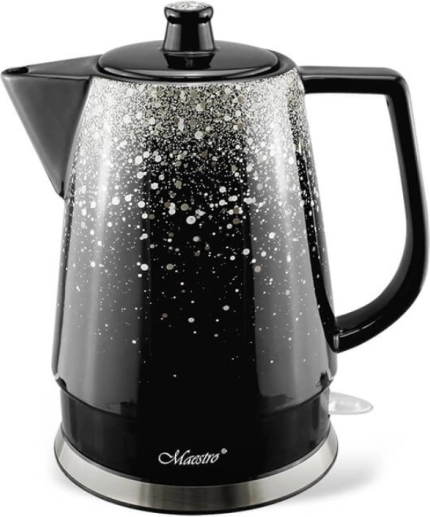 Ceramiczny czajnik elektryczny MAESTRO 1,5 l, 1500 W, srebrny